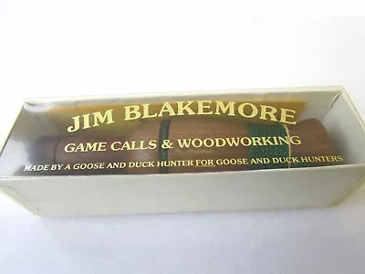 NOS Vintage Jim Blakemore Mallard Duck Call #004 Olive Illinois Horseshoe Lake • $200