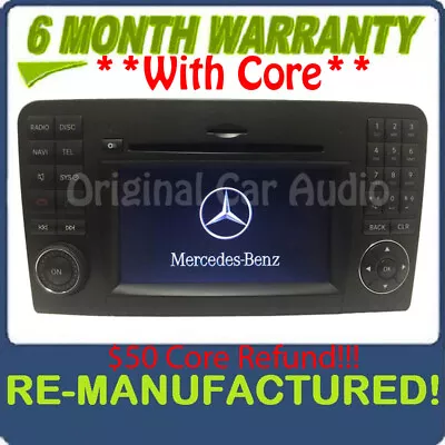 Reman 08 - 12 Mercedes-Benz ML GL Class OEM Navigation GPS AM FM Radio CD Player • $584