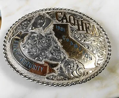 California Amateur Quarter Horse Exhibitors Association Western Champion Buckle • $39.95