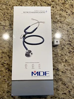 MDF MD One MDF777 Dual Head Stethoscope Abyss/Navy Blue - Opened Only To Photo • $69