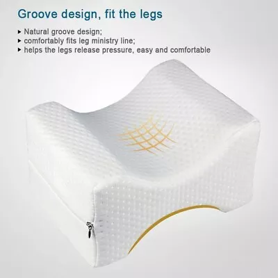 Orthopedic Knee Leg Pillow For Sciatica Relief Back Pain Wedge Sleeping Cushion • $14.99