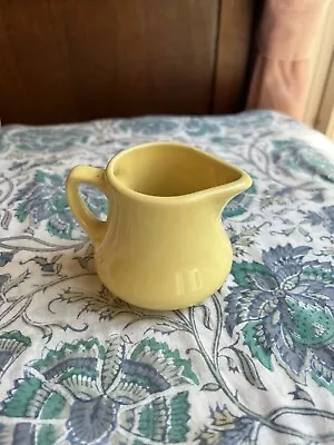 Vintage Homer Laughlin Ceramic Yellow Creamer • $20
