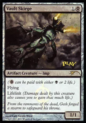 Moderately Played English - 1 X MTG Vault Skirge - Gateway Foil Promotional • $2.23