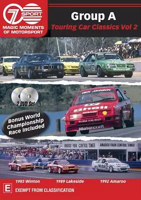 Magic Moments Of Motorsport - Group A Classics : Vol 2  (DVD 2014) B1  Reg 4 • $13.02