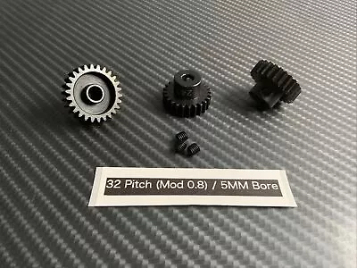 24T 25T 26T 5MM 32P Mod .8 Pinion Gear Set For 32 Pitch RC Car Truck Spur Gear • $15.95