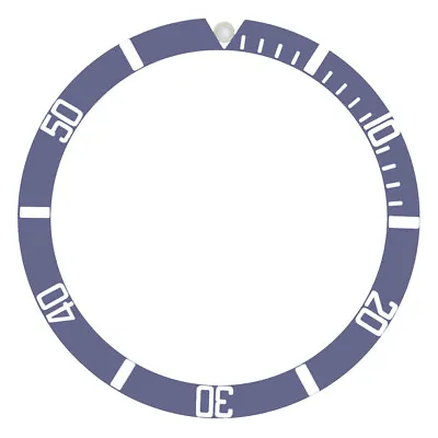 Bezel Insert Aluminum For Vintage Rolex Submariner 5508 5512 5513 1680 Grey • $69.95