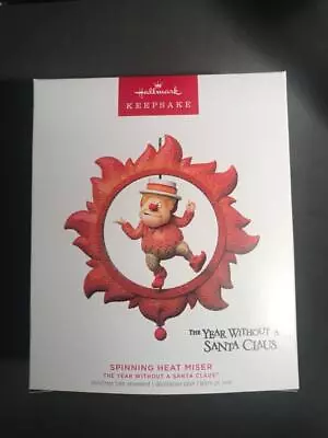 Hallmark 2023 A Year Without Santa Claus Spinning Heat Miser Christmas Ornament • $24