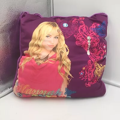 Hannah Montana Pillow Miley Cyrus Disney Purple Pillow Sleep Bed Decoration • $22.01