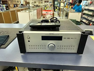 Rotel RSX-1055 Home Audio Surround Sound Receiver Preamplifier! Silver Face!  • $382.49