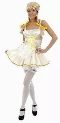 Sexy Goldilocks 3 Three Bears Fairytale Porridge Girl One Size 10-14 Fancy Dress • £4.95