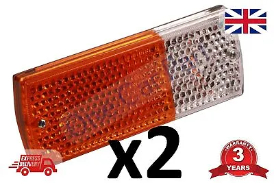 2 X Front Parking Lamps Fits Massey Ferguson Tractor 240 285 265 275 285 290 298 • £24.99