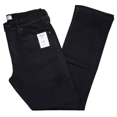 Denizen From Levi's #11500 NEW Men's Black Flex Stretch 232 Slim Straight Jeans • $26.99