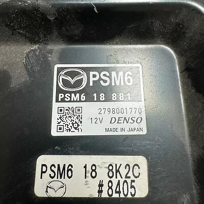 2016 Mazda Miata Engine Control Module ECU ECM OEM PSM618881 • $95