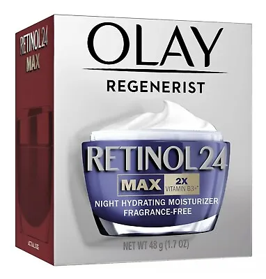 $38.07 • Buy Olay Regenerist RETINOL 24 MAX 2X Vitamin B3 1.7 Oz Night Moisturizer New