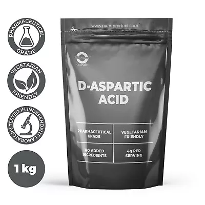 1kg Pure D-aspartic Acid Powder Daa Testosterone Booster • $110