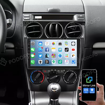 9  Android 13 Car Stereo Radio GPS Navi WiFi 32G Head Unit For Mazda 6 2004-2015 • $149.99
