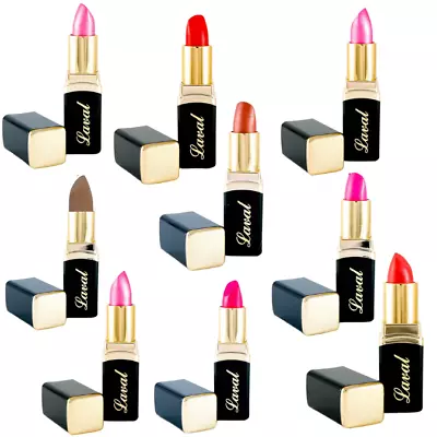 Laval Classic Lipstick Long Lasting Pink Red Nude Bronze Peach Coral Nightshade • £5.99