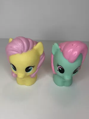 My Little Pony Lot Of 2 Toy Figures Playskool Hasbro Minty & Fluttershy • $10