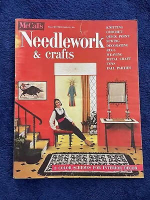 McCall’s Needlework & Crafts Fall/Winter 1960-1961 • $5.85