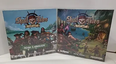 Skull Tales - Full Sail Board Game & Mega Expansion -English Edition- NEW Sealed • $199.99