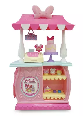 Disney Minnie Mouse Sweet Treats Stand Play Set Sound 38 Accessories Double Side • $114.99