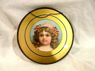 Vintage 8  Flue Cover-Young Girl • $29.99