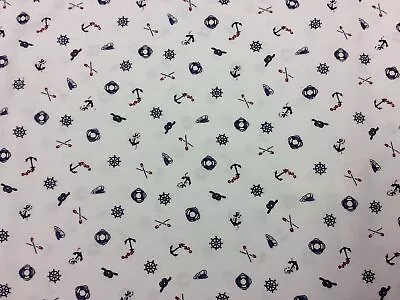 Fabric Freedom-nautical Items-100% Cotton Fabric • £3.15