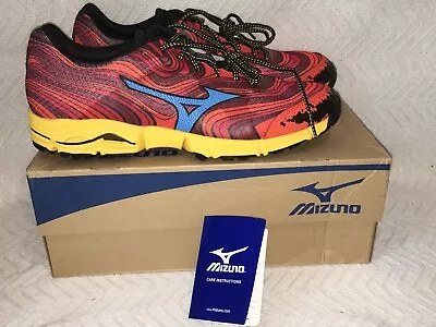 Men's Size 14 Mizuno Wave Kazan Multicolored Trail Running Shoes New In Box • $129.57