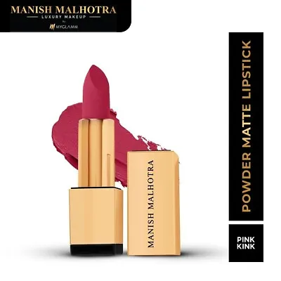 MyGlamm By Manish Malhotra Beauty Powder Matte Lipstick - Pink Kink • $15.92
