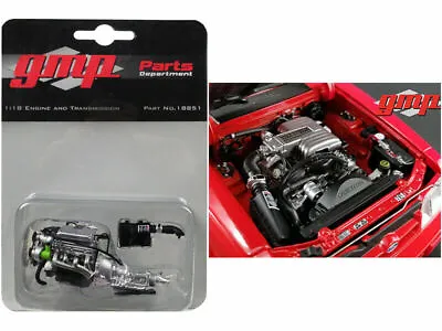 1/18 Gmp Ford Mustang Lx 5.0 Engine And Transmission Replica From Ford 5.0 18851 • $44.99