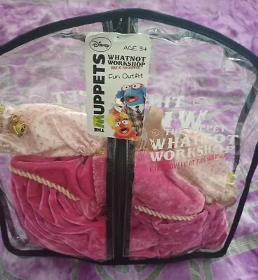 FAO Schwarz The Muppets Whatnot Workshop - Princess Doll Puppet Outfit - Sealed • $35