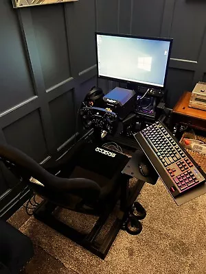 Sim Lab Racing Simulator With Fanatec DD2 Wheel OBP Pedal Box And Gaming PC&VR • £4500