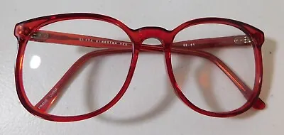Vintage ELITE Kingston Red 52/21 P3 Eyeglass Frame New Old Stock #H2 • $9.99