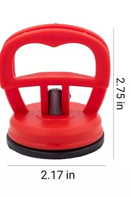 Mini Suction Cup Car Dent Puller Repair Tools Pack Of 2 Red • $12.29