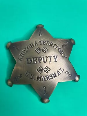 Novelty Badge: Arizona Territory Deputy U.S. Marshal • $9.99