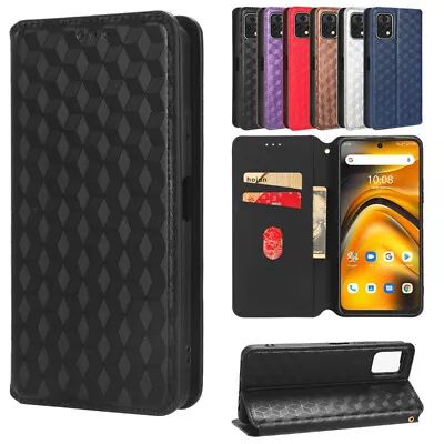 Slim Wallet Leather Flip Case Cover For UMIDIGI A15 A11 A11S A13S C1 G5 Power 5S • $17.59