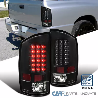 Black Tail Lights Fits 2002-2006 Dodge Ram 1500 2500 3500 LED Brake Lamps Pair • $87.95