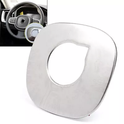 Interior Steering Wheel Cover Trim Panel For Volvo XC60 18-19/ XC90 15-18 Chrome • $12.07