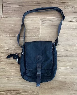 £38.93 • Buy Kipling Lancelot Shoulder Bag Black With Monkey Keychain