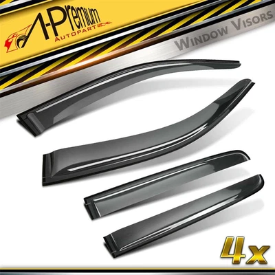 $42.90 • Buy A-Premium 4x Window Visors Weather Shields For Ford Ranger PX 2011-2020 Dual Cab