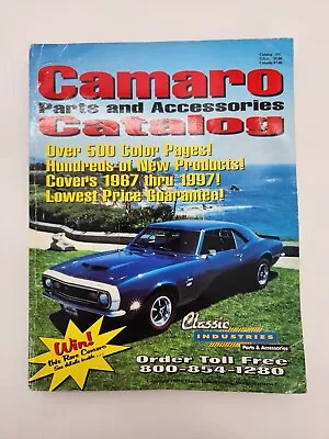 Vintage Chevrolet 1997 Camaro Parts & Accessories Catalog  Classic Industries • $19.99