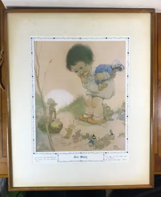 Very Rare Mabel Lucie Attwell 1930s Original Print  Our Mary  • £30