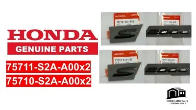 HONDA S2000 AP1/AP2 GENUINE Fender Side BLACK Emblem Badge Set OEM • $105.50