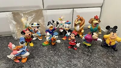 Vintage Mickey & Minnie Mouse Applause PVC Lot Of 13 DuckTales All Dogs Heaven • $29