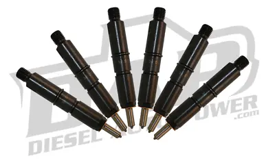 DAP A 6x Injectors 5x0.012 SAC 155* 60HP 5x12 For 1989-1993 Dodge 5.9L Cummins • $445