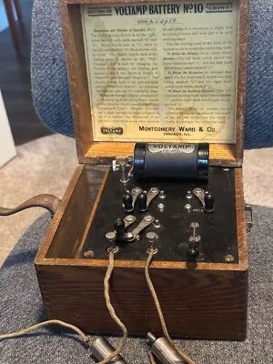 Antique Electrotherapy Quack Medical Device 19th Century #2 • $150