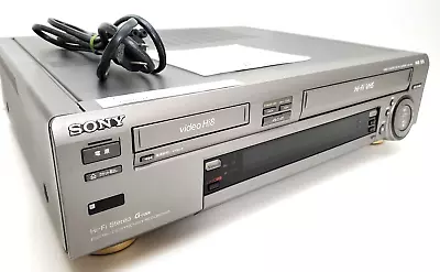 SONY WV-H5 Hi8 8mm VHS VCR W Video Deck Player Japan NTSC Maintenance Completed • $299.99