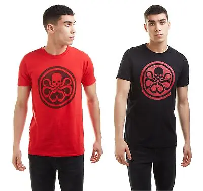 Marvel Mens T-shirt Hydra Logo S-2XL Official • £13.99