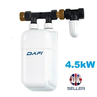 4.5 KW 230V Instant Water Heater Dafi In-Line Under Sink  We Provide UK Warranty • £59.99