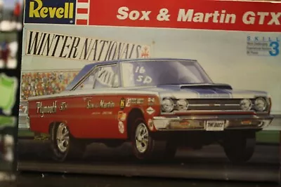 1/25 Revell Sox & Martin GTX Super Stock Race Car Detail Model VINTAGE 7365 • $9.99